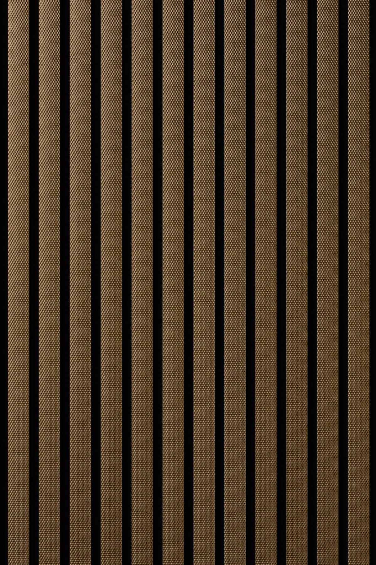 Panneau acoustique en métal Plex Bronzetone, vue rapprochée de la surface