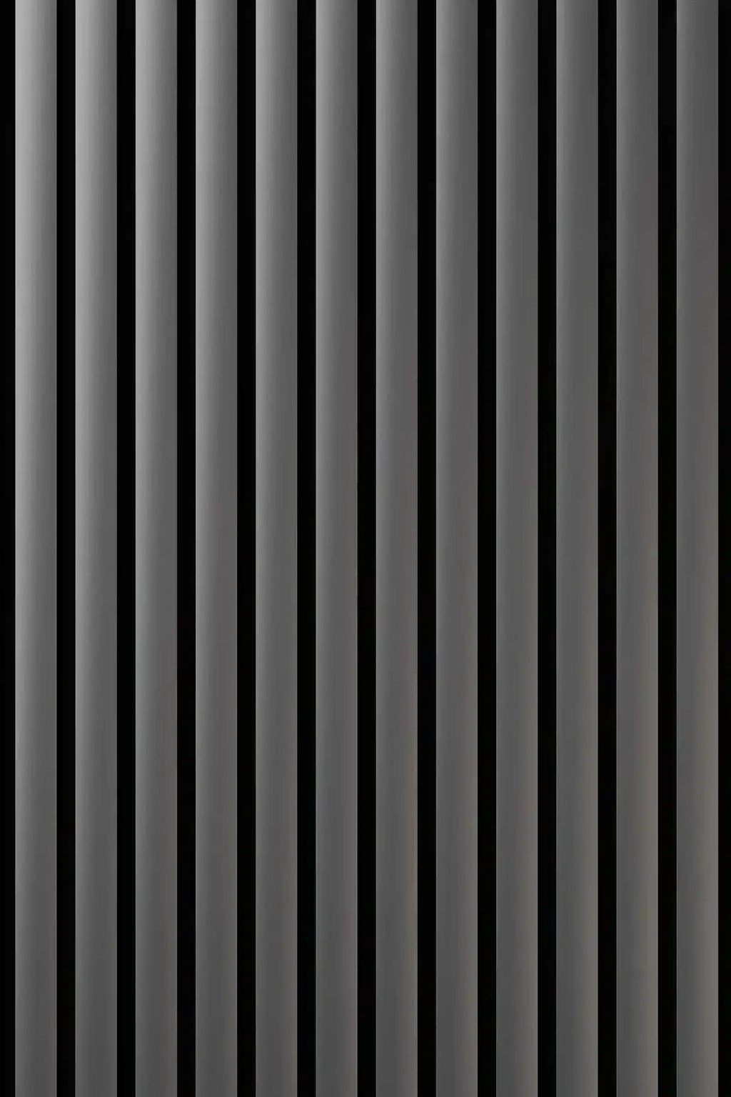 Panneau acoustique en métal Plain Polished, vue rapprochée de la surface