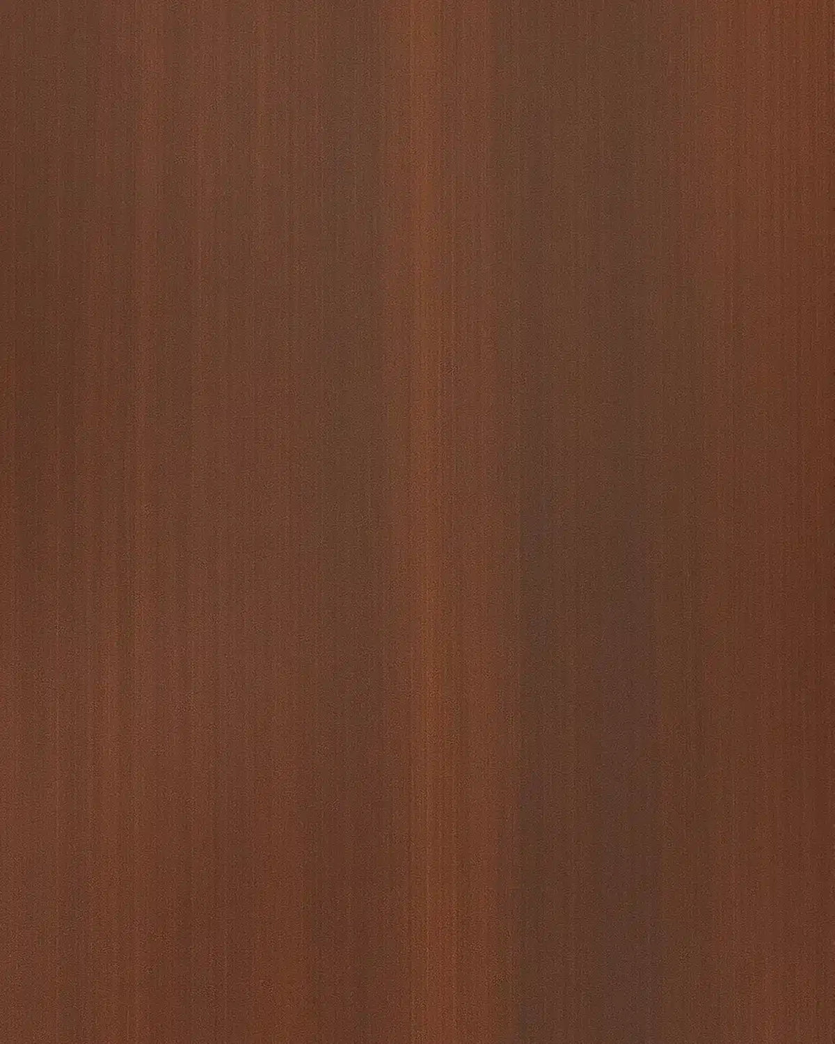 Panneau design en métal Antique Rubbed Copper, vue rapprochée de la surface