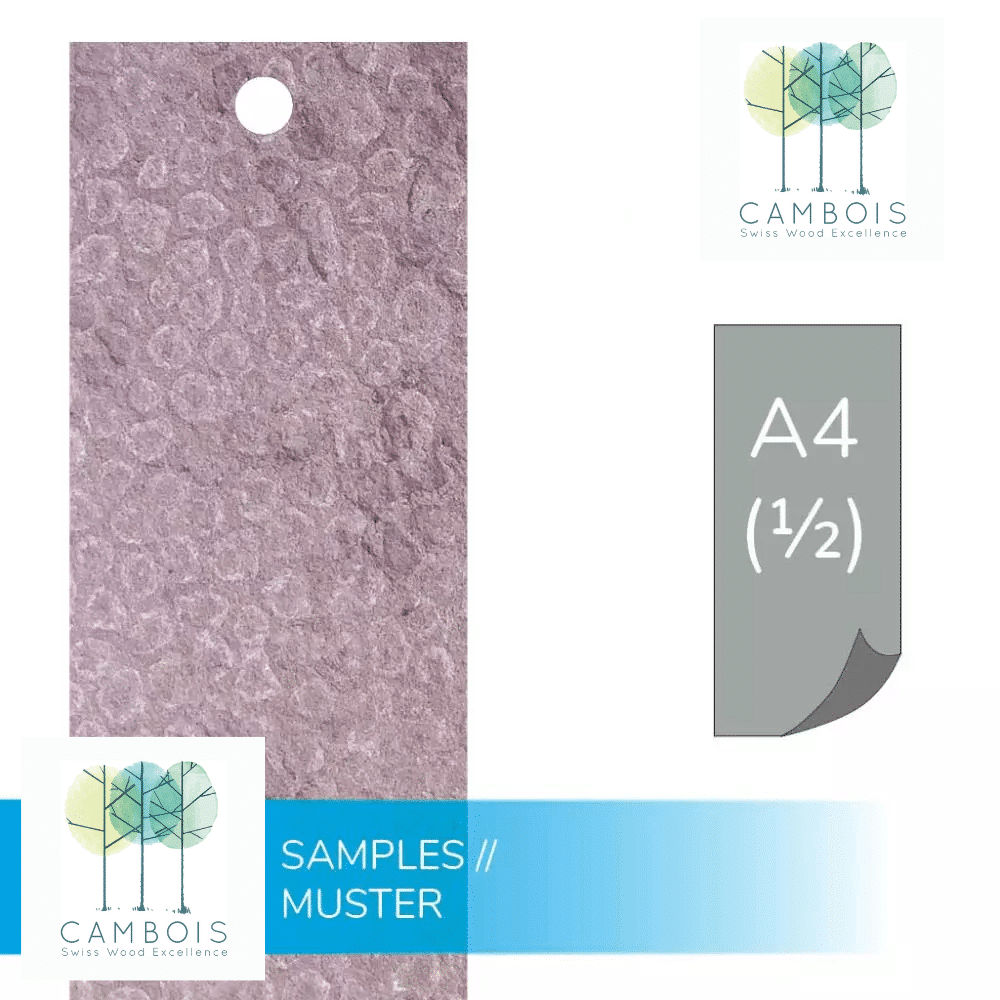 Échantillon de placage de pierre naturelle Red Shell – Cambois